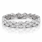 Interwoven Marquise Armband