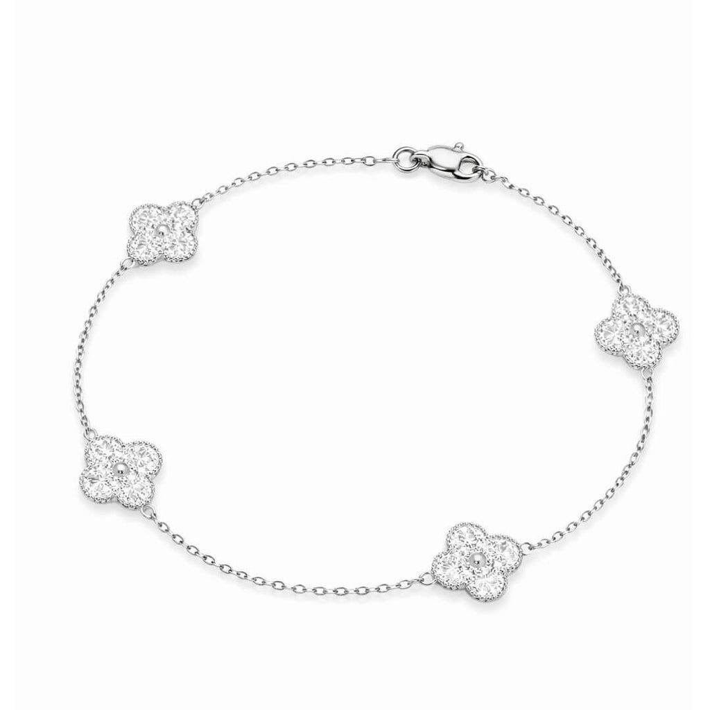 Clover Pavé Armband