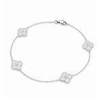 Clover Pavé Armband