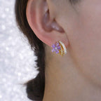 Amethyst Bloom Ohrringe