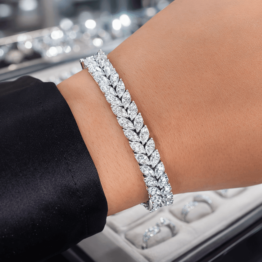 Leaf Tennis Armband