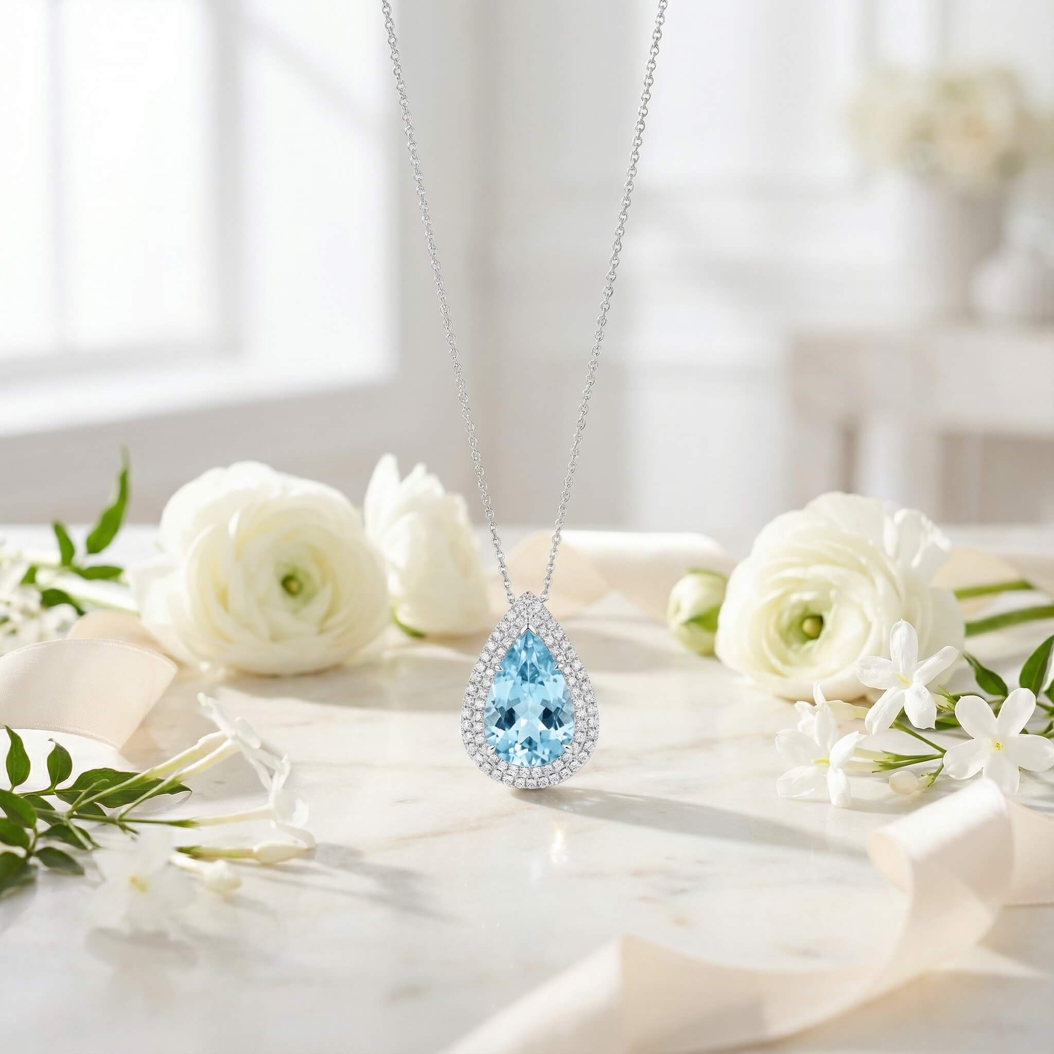 Pure Azure Necklace
