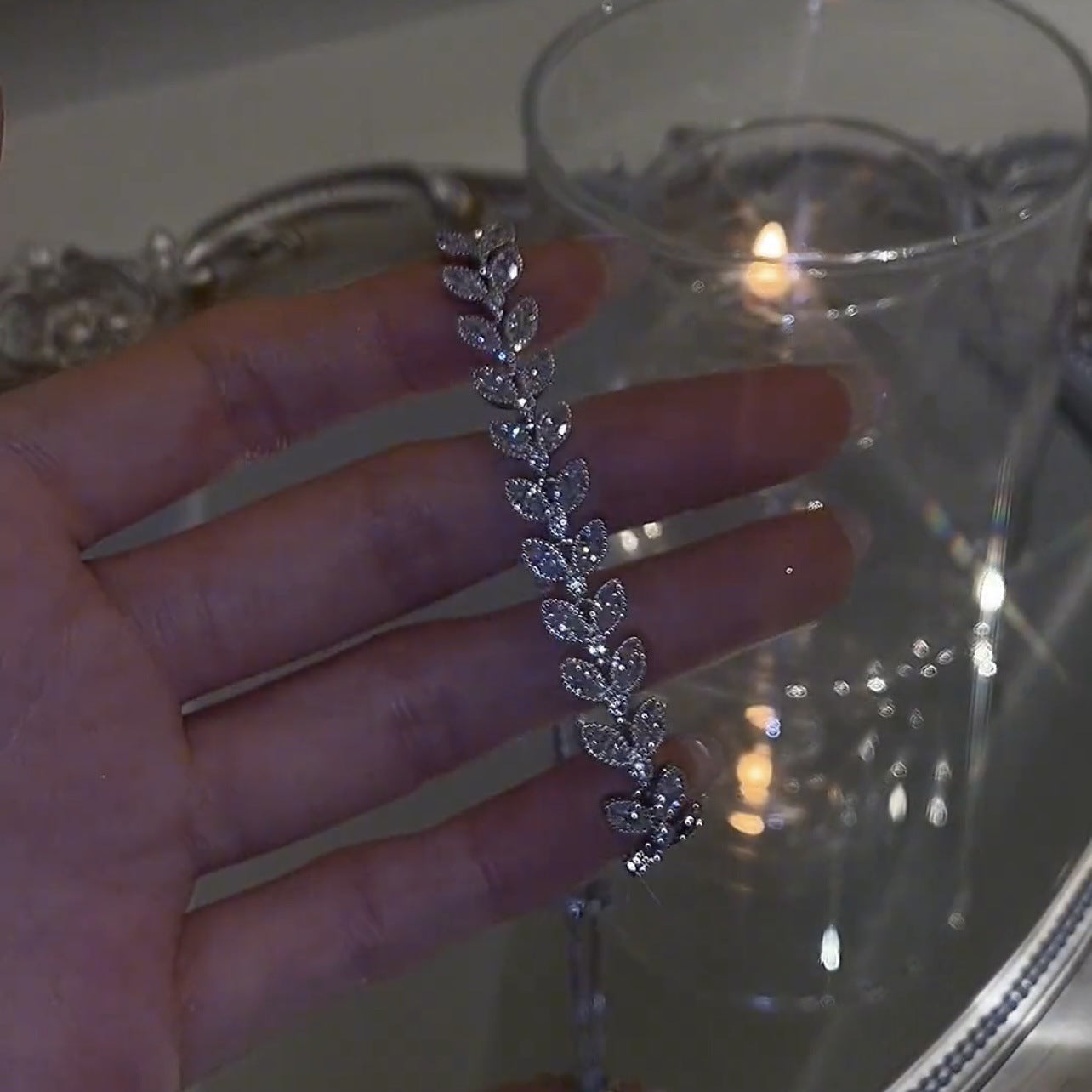 Aurora Leaf Bracelet